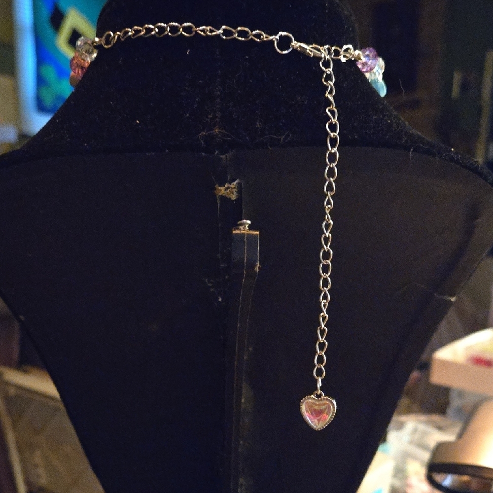 Colorful Heart Button Choker - Picture 5 of 9